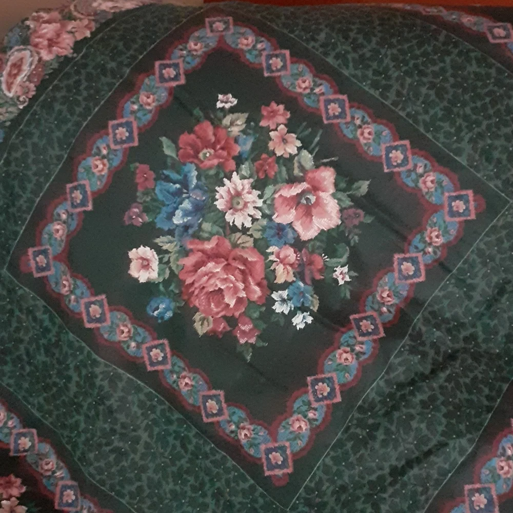 Hand Crafted Quilt 58” x 45”, Great as a Lap Quilt